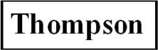 Thompson Friction Welding logo